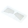【Fanco Toy store】Shell Side Skirt Skid Plate Rear Skid Plate Body Metal Plate for 10 RC Tracked Vehicle Traxxas Trx-4 TRX 4. 