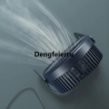 Dengfeierru mini fan 5 Inch USB Desktop Fan 360° Rotating Mini Adjustable Portable Luxury Electric Fan Mute Air Cooler For Home OfficeFashion Jewellery. 