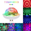 E27 Mini Rotating Magic Ball Light Rgb Projection Lamp Party Dj Disco Ball Light For Home Party Ktv Bar Stage Wedding Lighting. 