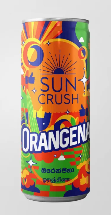 Sun Crush Carbonated Orangena 250ml