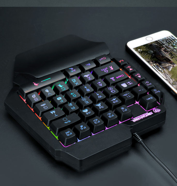 F6%20Wired%20Gaming%20Keyboard%20with%20LED%20Backlight%2039%20Keys%20One%20handed%20Keyboard%20-%20Image%206