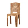Nilkamal Opal Armless Chair - Rose Wood. 