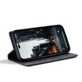 High Quality Retro Magnetic Flip Leather Case For Apple iPhone 14 Pro Max Phone Case Wallet Card Cover. 
