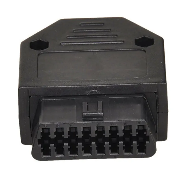 Packing Terminal Obd 10X OBD2 OBD II 16 Pin Connector Socket Diagnostic Tool Adapter OBD ...