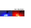 2PCS Led Vip parking Strobe Flash Light LED Blink Light Bulb Clearance Lights Car Side Wedge Parking 12V red blue. 