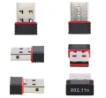 USB Mini Wireless Wifi Adapter Dongle Receiver Network LAN Card PC 150MbpsB 2.0 Wifi Receiver Transmitter. 