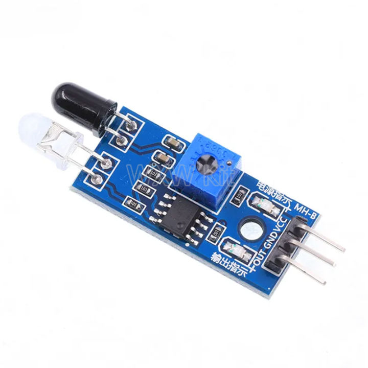 IR Infrared Obstacle Avoidance Sensor Module for Arduino Diy Smart Car ...