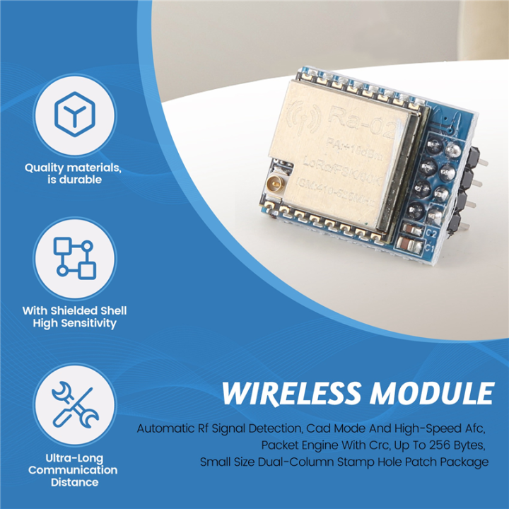 Development%20Board%20Module%20SX1278%20LORA%20Spread%20Spectrum%20Wireless%20Module/433MHZ%20Wireless%20Serial/UART%20Interface/RA-02%20Module%20-%20Image%207