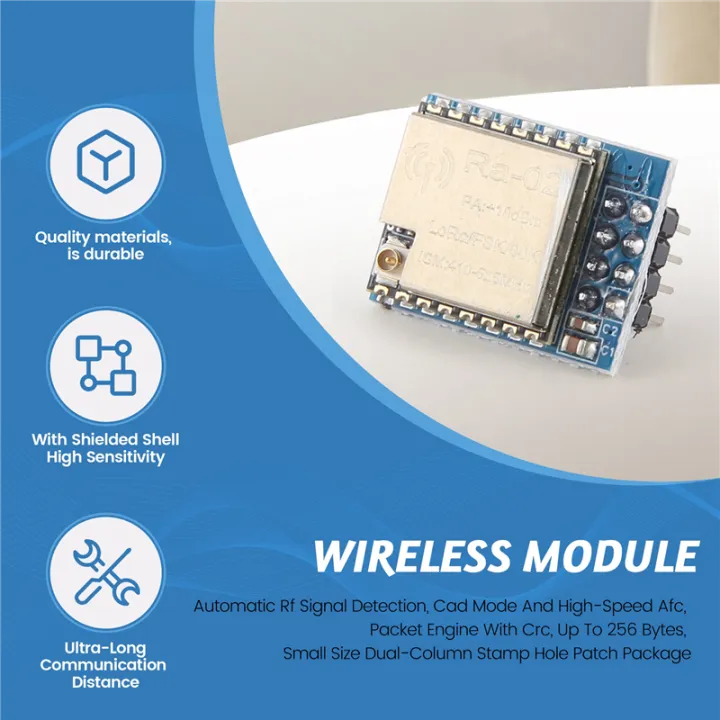 Development%20Board%20Module%20SX1278%20LORA%20Spread%20Spectrum%20Wireless%20Module/433MHZ%20Wireless%20Serial/UART%20Interface/RA-02%20Module%20-%20Image%204