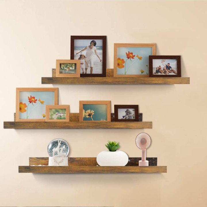 Giftgarden%2024%20Inch%20Floating%20Shelves%20Wall%20Mounted%20Set%20of%203,%20Rustic%20Large%20Wall%20Shelf%20with%20Picture%20Ledge%20for%20Bathroom%20Bedroom%20Kitchen%20Living%20Room,%203%20-%20Image%203