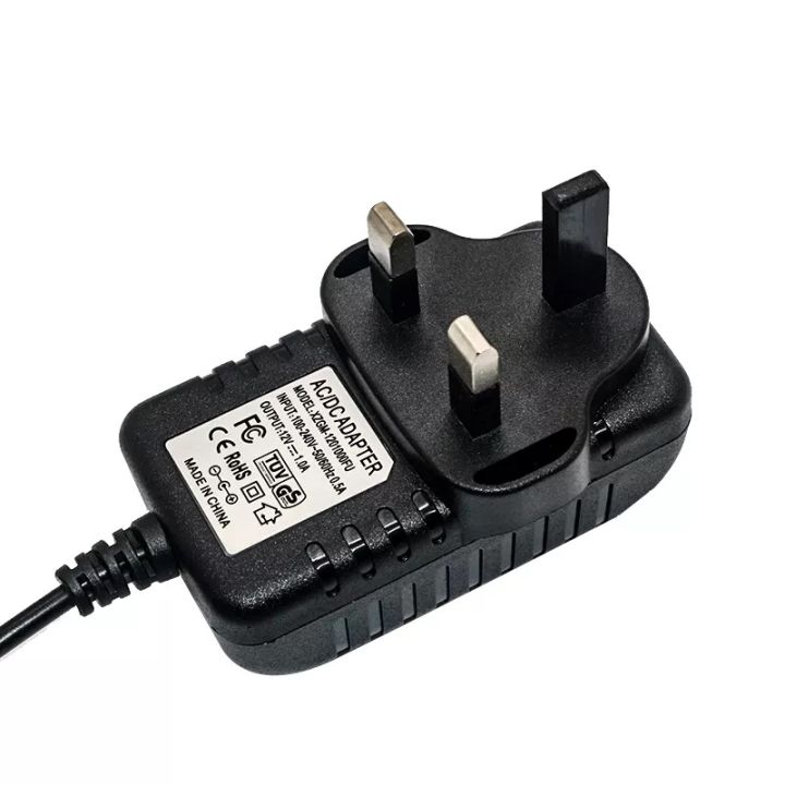 AC/DC Adapter 12V 1A Power Supply