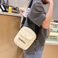 Women's Crossbody Shoulder Bag Student Shoulder Bag Canvas Bag ins hip hop Girl Canvas Bag Women Messenger Bag. 