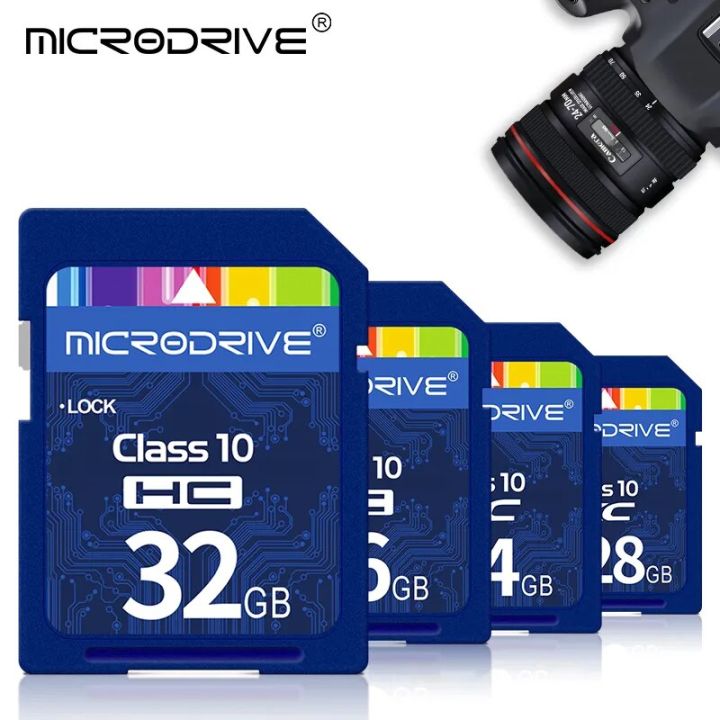 Standard SD Card 64GB 128GB 256GB SDHC/XC 16GB 32GB Normal Full Size Flash SD Memory Card High Speed for Camera