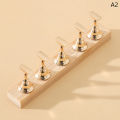 Nail Holder Wooden Display Stand For False Nail Tips Gel Polish Showing Shelf Palettes Manicure Practice Tools Supply ZH. 