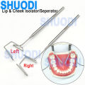 Dental Lip Cheek Isolator Lip Cheek Separator Retractors Stainless Steel Lingual Separator Isolator. 