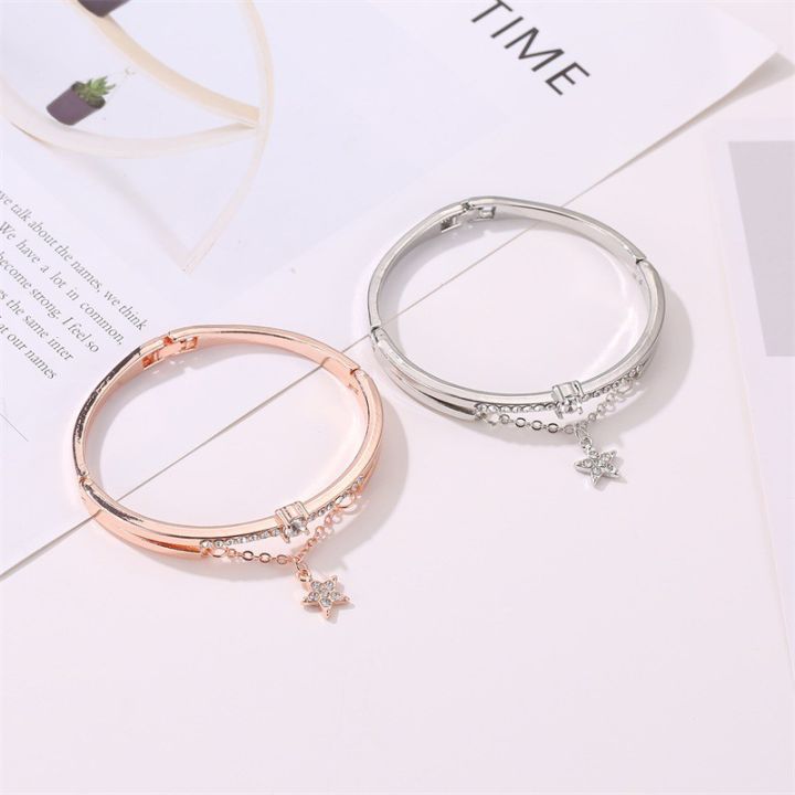 Enacolor%20Star%20Crystal%20Mental%20Charm%20Bangle%20Bracelet%20for%20Girls%20Gift%20-%20Image%205
