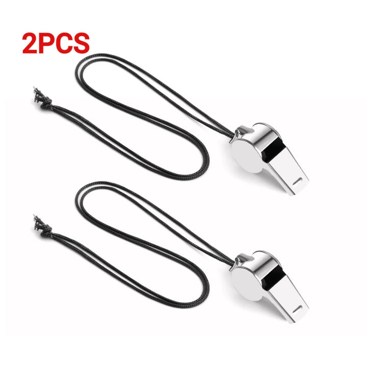 5%20Packs%20Stainless%20Steel%20Whistle%20Loud%20Metal%20Whistles%20with%20Lanyard%20Professional%20Referees%20Whistle%20Coaches%20Lifeguards%20Survival%20Sport%20-%20Image%209