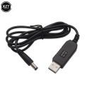 High-quality USB power boost line DC 5V to 9V / 12V Step UP Module USB Converter Adapter Cable 2.1x5.5mm Plug aokin. 