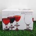 Delightful Water Glass 14 Oz, Modern Crystal Clear Party Glassware Set Drinking Glass Set 6Pcs 407ml Wine Diner Home & Kitchen Drinking Glassware Glass Cup. 