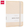 Deli Mini Notebook A7 Pocket Planner Weekly Notepad Journal 96Sheet SFor Agenda 2023 Memo Pads Stationery Office School Supplies. 