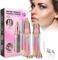 2 in 1 Mini Electric Epilator And Hair Remover For Body And Facial Hair Rechargeable (TLS). 