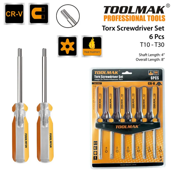 Professional%20Magnetic%20TORX%20Screwdriver%20Set%20-%20TOOLMAK%20-%20T10-T30%20-%206%20Pcs%20-%20Image%202