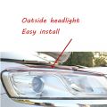 2x DRL 45cm Daytime Running Light Flexible Soft Tube Guide Car LED Strip White Turn signal Yellow Waterproof. 