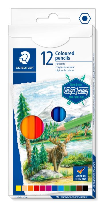 STAEDTLER® Design Journey 146C C12 Colour Pencil Cardboard box 12 Set