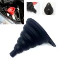 Foldable Funnel Silicone Collapsible Funnel Portable Funnels For Fuel Hopper Collapsible Beer/ Oil Funnels Kitchen Tools. 