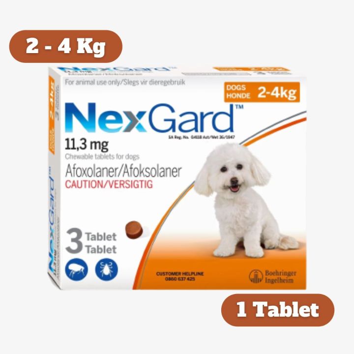 Nexgard%20Chewable%20Tablets%20for%20Dogs%20(2%20-%204Kg)%201%20Tablet%20-%20Image%202