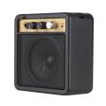 Mini Guitar Amplifier Amp Speaker 5W Supports Volume Tone Adjustment. 