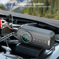 Geepact Car Jump Starter Wireless Inflation Pump Multi-Protection Smart Clip Pack Booster Charger. 