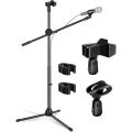 Stainless steel microphone Stand Kit. 
