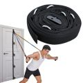 Pull Rope Multifunction Yoga Fitness Equipment Black Durable Resistance Band Easy Set Up Space Saving Gym Attachment Elastic Training. 