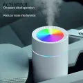 1 Set 350ML Air Humidifier Fine Mist Heavy Fog 2 Gears 7-Color Mode USB Mute Marquee USB Humidifier Home Supply. 