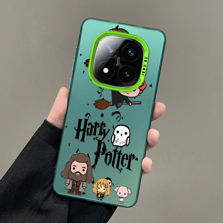 Redmi%20Note%2014%20Pro+%205G%20Note14%20Pro%205G%20Harry%20Potter%20Cartoon%20Cover%20Matte%20Colored%20Silver%20Case%20Shockproof%20Hard%20Casing%20-%20Image%203