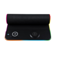 Magnetic Wireless Charging Mouse Pad Office Desk Pad Wireless Charging Luminous Mouse Pad Gaming Mousepad. 