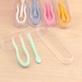 1 Set New Multicolor Contact Lenses Tweezers and Suction Stick for Special Clamps Tool Contact Lens Inserter Remover. 