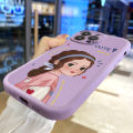 AMORVOR for OPPO A53 2020 A33 2020 Back Cover Beautiful Girl PU Leather Case Soft Silicone Edge Mobile Cover. 