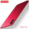 HOT For iPhoneX Case ZROTEVE Luxury Ultra Silm Frosted Hard PC Cover On iPhone X XR XS Max 10 iPhonexr iPhonexs iPhone10 Phone Cases. 