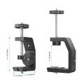 Heavy Duty C Clamp Camera Clamp Mount with 1/4 Inch Screw. 