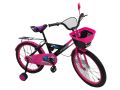 Kids' Bicycle BMX 16' with basket Support wheels luggage, superior Hiker bikes with Mirror. 