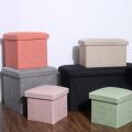 Multifunction Rectangular Storage Stool Sit Folding Storage Box Adults Child Stool COD. 