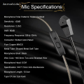 Kinera Celest Wyvern Black HIFI In-Ear Earphones 10mm LCP Dynamic Luxury Driver With Detachable Boom Mic IEMs Cable Audio Headphones. 