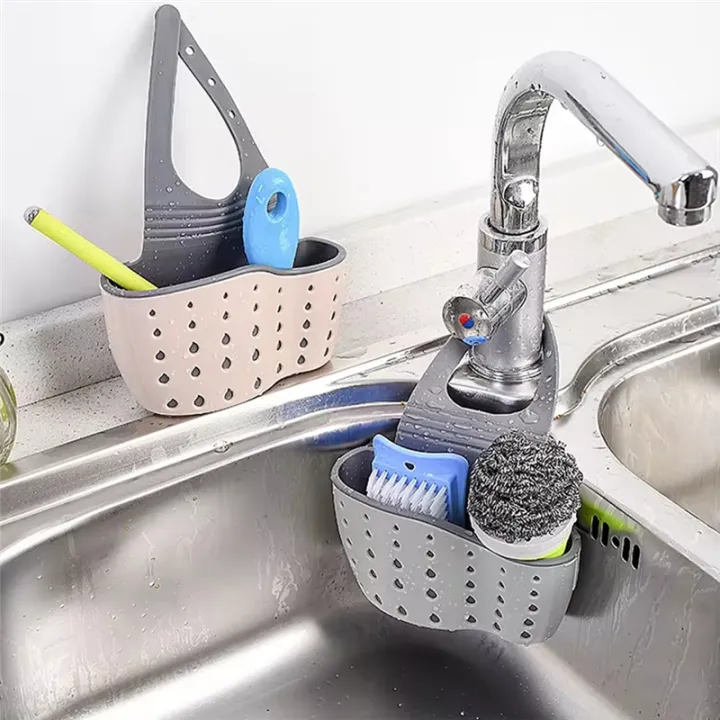 Household%20Storage%20Basket%20Kitchen%20Sink%20Shelf%20Adjustable%20Soap%20Sponge%20Hanging%20Basket%20Pink%20-%20Image%205