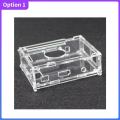 Orange Pi PC Plus Acrylic Case Transparent Plastic Clear Box Optional Heatsinks Fan Protect Enclosure For Orange Pi PC Plus. 