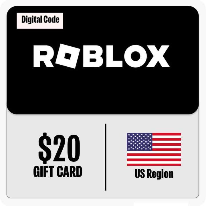 Roblox Gift Card 20 USD - US Region