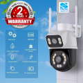 6MP Dual Lens WiFi PTZ Camera Night Vision Color OutdoorCameras (code:1052a). 