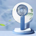 DP Rechargeable Fan 7633 Portable High-speed emergency cooling desk long-lasting battery dual-purpose fan with light powerful airflow for Travel. 