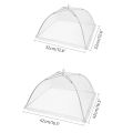 Food Mesh Foldable Kitchen Anti Fly Mosquito Tent Dome Net Umbrella Picnic Protect Dish Cover Kitchen Accessories. 